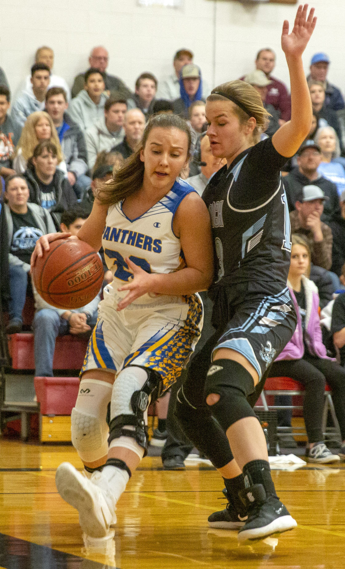 Carey vs Dietrich girls basketball